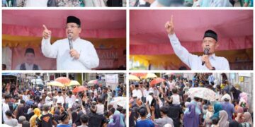 Semangat Baru Oyon-Hamzah Saat Kampanye Di Teluk Rumbia Dan Rantau Gedang