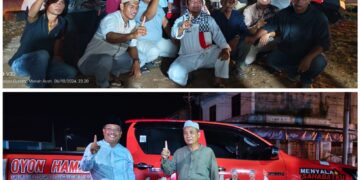 Bukti Dukung Kemenangan Oyon-Hamzah, Tokoh Masyarakat Sumbangkan Mobil Operasional 