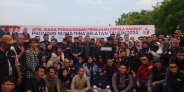 Apel Siaga Pengawasan Pemilihan Kepala Daerah Provinsi Sumatera Selatan