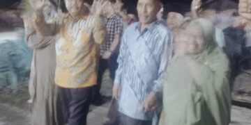 Hujan Mengguyur, Tak Jadi Penghalang Silaturahmi di Kemukiman Pemuka Bagi Sahabat