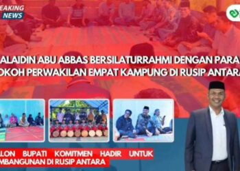 Para Tokoh Kecamatan Rusip Antara Siap Menangkan Alaidin Abu Abbas Di Pilkada 2024