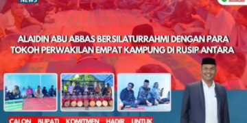 Para Tokoh Kecamatan Rusip Antara Siap Menangkan Alaidin Abu Abbas Di Pilkada 2024