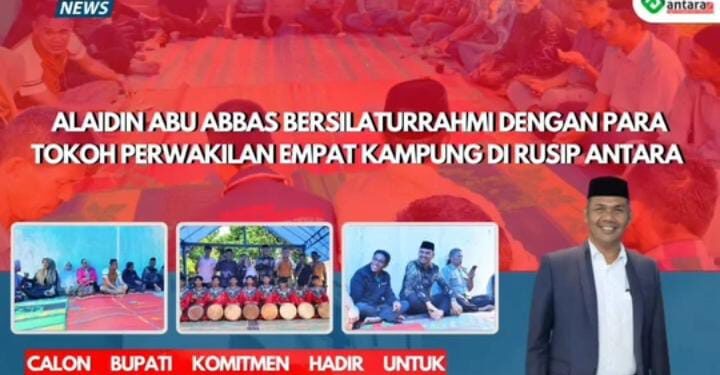 Para Tokoh Kecamatan Rusip Antara Siap Menangkan Alaidin Abu Abbas Di Pilkada 2024