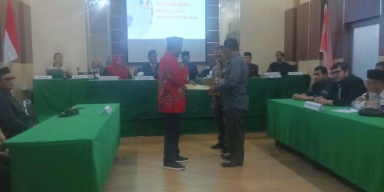 Majelis musyawarah Sengketa Pemilihan Kabulkan Gugatan Ismail- M.Ridha Syahputra