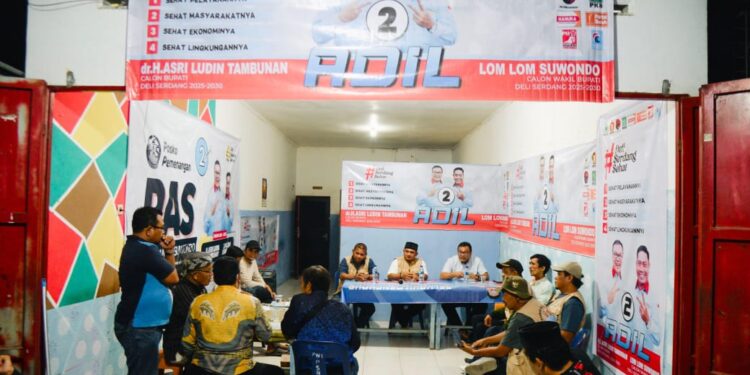 Posko Pemenangan Pasukan Aci Suwondo Diresmikan