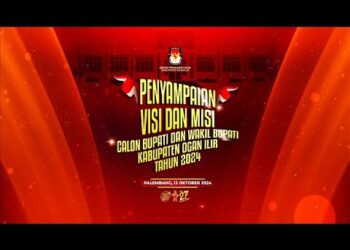 Penyampaian Visi Misi Calon Bupati Dan Wakil Bupati Ogan Ilir Panca Wijaya Akbar – H. Ardani