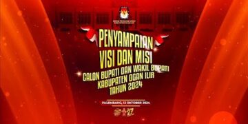 Penyampaian Visi Misi Calon Bupati Dan Wakil Bupati Ogan Ilir Panca Wijaya Akbar – H. Ardani