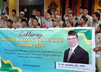 Wujudkan Pilkada Sumut Berjalan Damai, Aceh Sepakat Ajak Masyarakat Tolak Berita Hoax Dan Ujaran Kebencian
