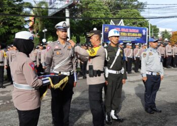 Kapolres Aceh Tengah Pimpin Apel Gelar Pasukan Ops Zebra Seulawah 2024