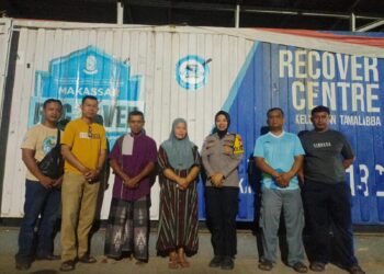 Komitmen Sukseskan Pilkada Serentak, Polisi RW Polres Pelabuhan Makassar Rutin Silaturahmi