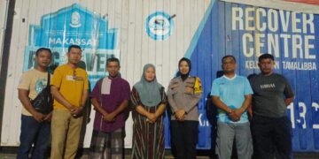 Komitmen Sukseskan Pilkada Serentak, Polisi RW Polres Pelabuhan Makassar Rutin Silaturahmi