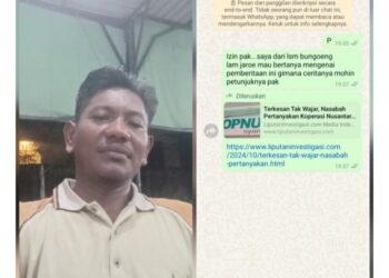 Kepala Koperasi Nusantara Syariah  Diduga Bohongi Wartawan