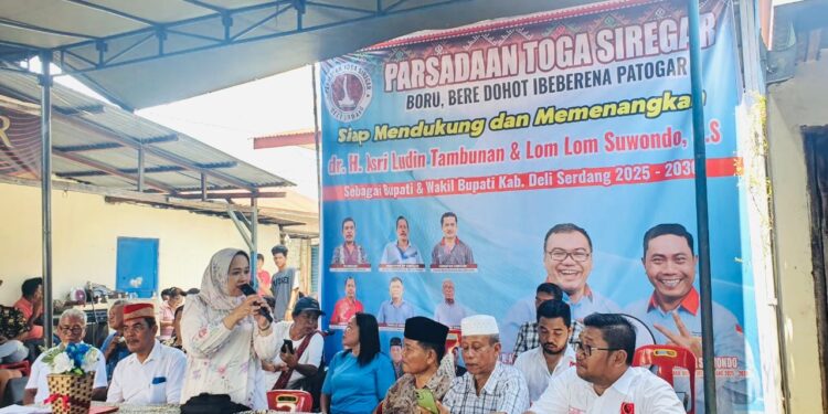 Tarombo PATOGAR Deli Serdang Resmi Dukung Asri Ludin Tambunan Dan Lom Lom Suwondo 