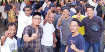 Tingkatkan Layanan Pendidikan Jadi Salah Satu Agenda Kampanye Oyon – Hamzah Di Desa Keras