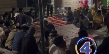 Antusias Masyarakat Kampung Alur Putih Memenangkan Paslon Alaidin- Anda Suhada Nomor 4