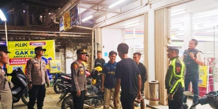 Polsek KKH Ciptakan Pilkada Damai Dengan Patroli Jaga Kamtibmas Paska Pelantikan Presiden RI