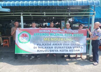 DPD Appsindo Millenial Kota Medan Mendukung Terlaksananya Pilkada Aman Dan Damai