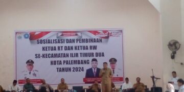 Pengarahan Dan Pembinaan Ketua RT- RW Se-Kecamatan Ilir Timur II Kota Palembang 