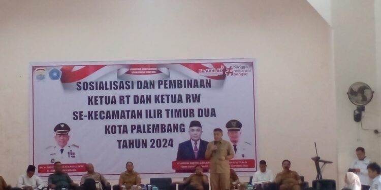Pengarahan Dan Pembinaan Ketua RT- RW Se-Kecamatan Ilir Timur II Kota Palembang 
