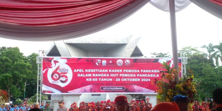 Apel Kesetiaan Kader Pemuda Pancasila Dalam Rangka HUT Pemuda Pancasila ke-65