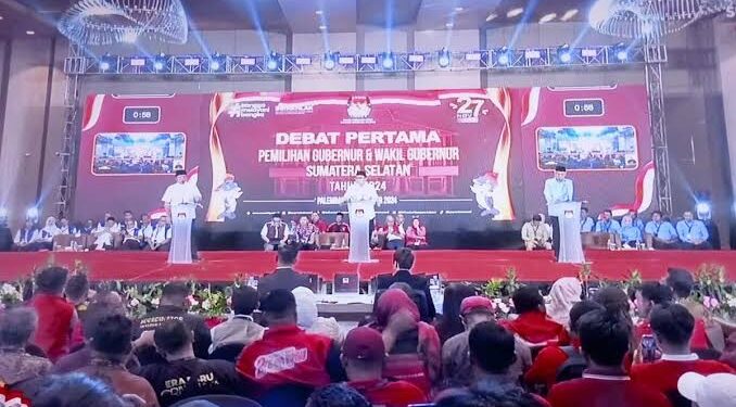 Visi- Misi Debat Pertama Pemilihan Gubernur Dan Wakil Gubernur Sumsel Tahun 2024
