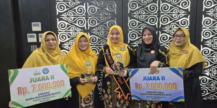 Bunda Dan Ketua Pokja PAUD Aceh Tengah Meraih Dua Juara Kategori Apresiasi Bunda PAUD dan Ketua Pokja Bunda PAUD
