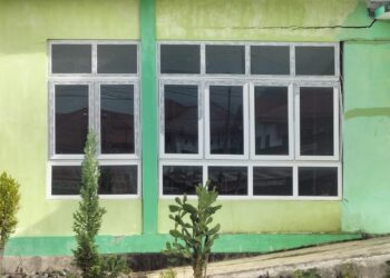 Gedung Balai Nikah dan Manasik Haji (KUA) Kecamatan Bebesen Retak, “Tanah Amblas Mau Roboh”