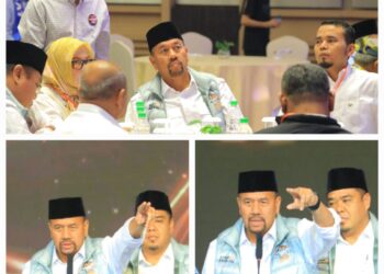 Calon Bupati BatuBara Baharuddin Siagian Berharap Pasangan Cabup Bisa Mendinginkan Massa Pendukungnya