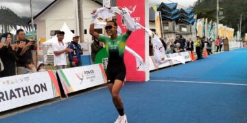 Raih Emas Duathlon Putri, Jawa Timur Juara Umum Triathlon PON XXI