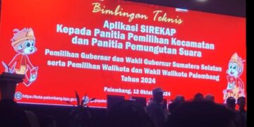 KPU Kota Palembang Menggelar Bimtek Aplikasi SIREKAP Bersama PPS Dan PPK 