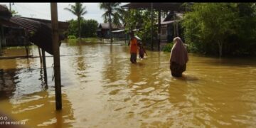 Akibat Banjir 16 Warga Singkil Dilaporkan Mengungsi