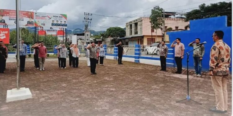 Pimpin Apel Sore Dan Berikut Amanat Dibaca Kepala Imigrasi Takengon Hamdani