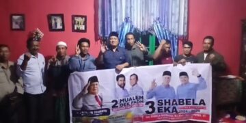 Calon Wakil Bupati Eka Saputra Bersilaturahmi Bersama Masyarakat Damar Mulyo