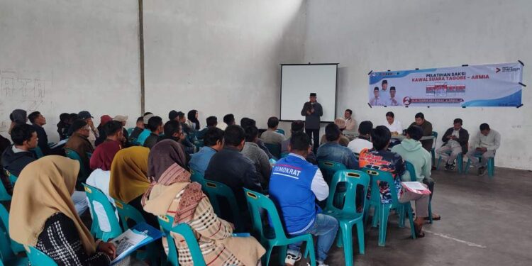 Hari ini Penutupan Pelatihan Saksi TaGar Selama 4 Hari, Sukses Dilaksanakan