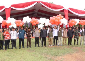 “Siap Terpilih Dan Tidak Terpilih” Diserukan Kapolres Banyuasin Dalam Apel Siaga Kesiapan Pengawas Pilkada