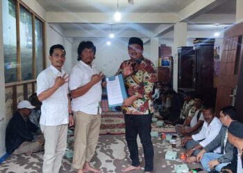 Silahturahmi Dan Penyerahan 33 SK Kordes Se Kecamatan Silihara Oleh Eka Saputra