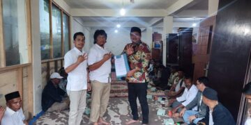 Silahturahmi Dan Penyerahan 33 SK Kordes Se Kecamatan Silihara Oleh Eka Saputra