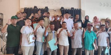 Calon Wakil Bupati Eka Saputra Kukuhkan 204 Tim Pemenangan Kordes Se Kecamatan Bebesen