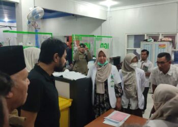 Didampingi Shabela Di RSU Datu Beru, Mualem : Siap Meningkatkan Kesejahteraan Dan Fasilitas