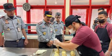 Kakanwil Kemenkumham Aceh Kunjungi Kanata Bakery Rutan Takengon
