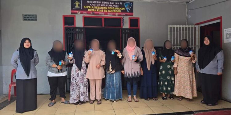 Rutan Takengon Kembali Gelar Razia Pengeledahan Blok Hunian dan Tes Urine Bagi WBP