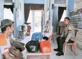 Bhabinkamtibmas Polsek Tambang Gelar Cooling System Di Desa Tanjung Bungo