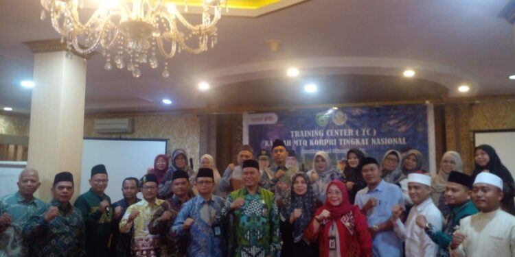 Training Center (TC) Kafilah MTQ Korpri Tingkat Nasional Provinsi Sumatera Selatan 