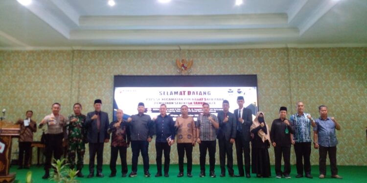 Pelantikan Dan Pengambilan Sumpah TPS (PTPS) Se-Kecamatan Ilir Barat 1 Pilkada Serentak Tahun 2024