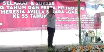 Romi Purba Ajak Jemaat Gereja St.Theresia Avila Dukung Paslon Bupati Deliserdang Dr. Asriluddin Tambunan-Lomlom Suwondo