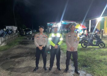 Polres Kuansing Amankan Tiga Kampanye Dialogis Paslon Bupati Dan Wakil Bupati Dengan Kondusif