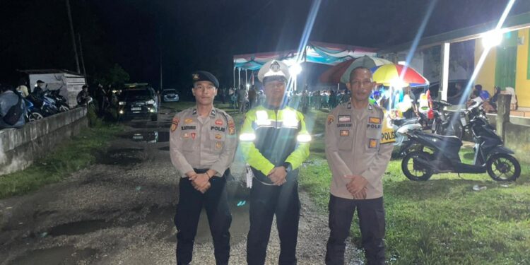 Polres Kuansing Amankan Tiga Kampanye Dialogis Paslon Bupati Dan Wakil Bupati Dengan Kondusif