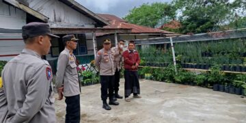 Polres Aceh Tengah Tinjau Lahan Ketahanan Pangan Dukung Program Swasembada Nasional