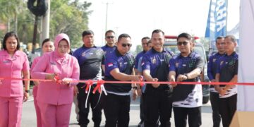Kopdar Bonsai Polres Siak Dan Bazar Pasar Murah UMKM Meriahkan Hari Pahlawan