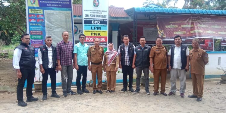 Di tetapkan Tersangka Kades Pulau Tagor Kabur Saat Di jemput Paksa